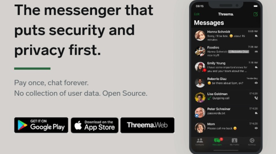¿Qué es Threema, la app que usaron Norero y sus compinches?